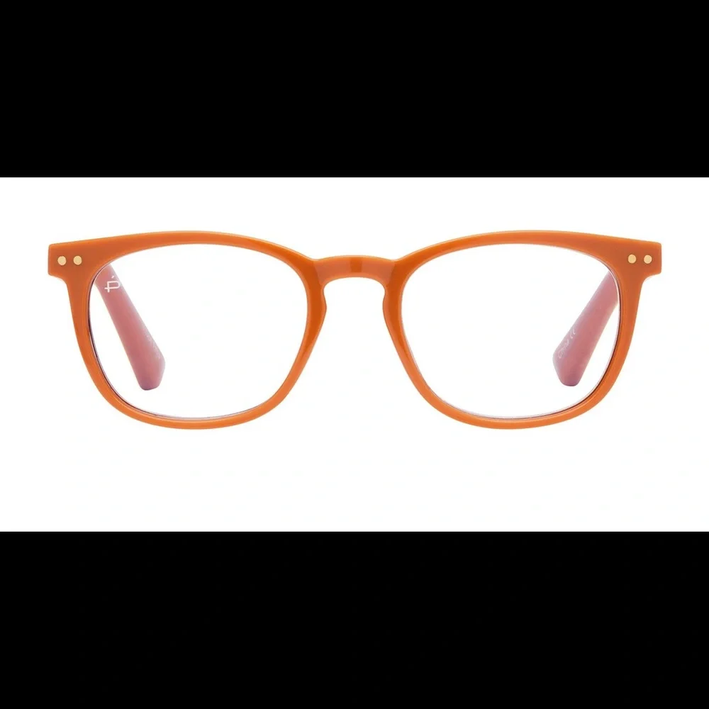 PRIVE REVAUX THE SHOW OFF READING GLASSES BLUE LIGHT BLOCKING TOFFEE +3.00 NEW